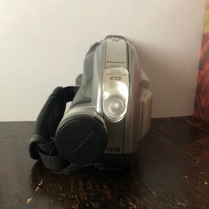 Broken Panasonic Silver Camcorder- For Part